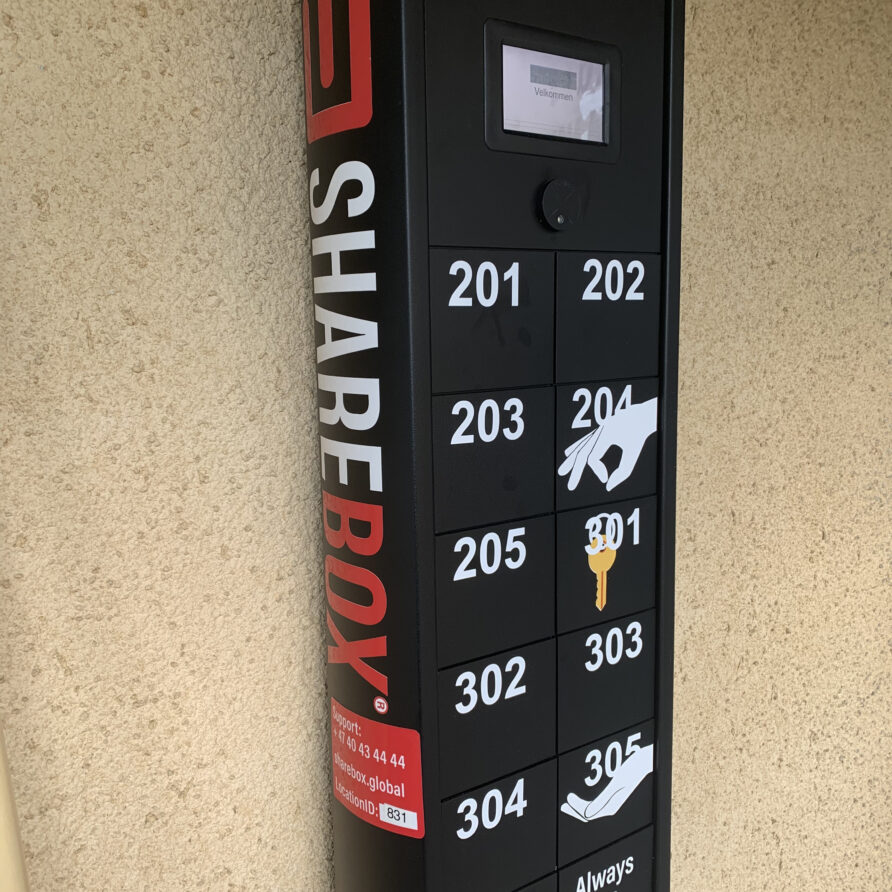 sharebox kongsberg hybelmotell